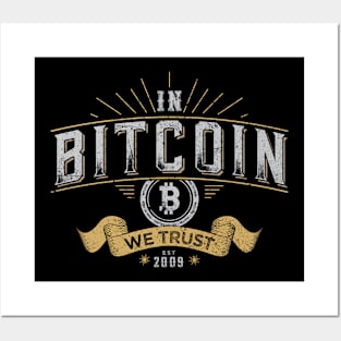 Bitcoin Crypto Posters and Art